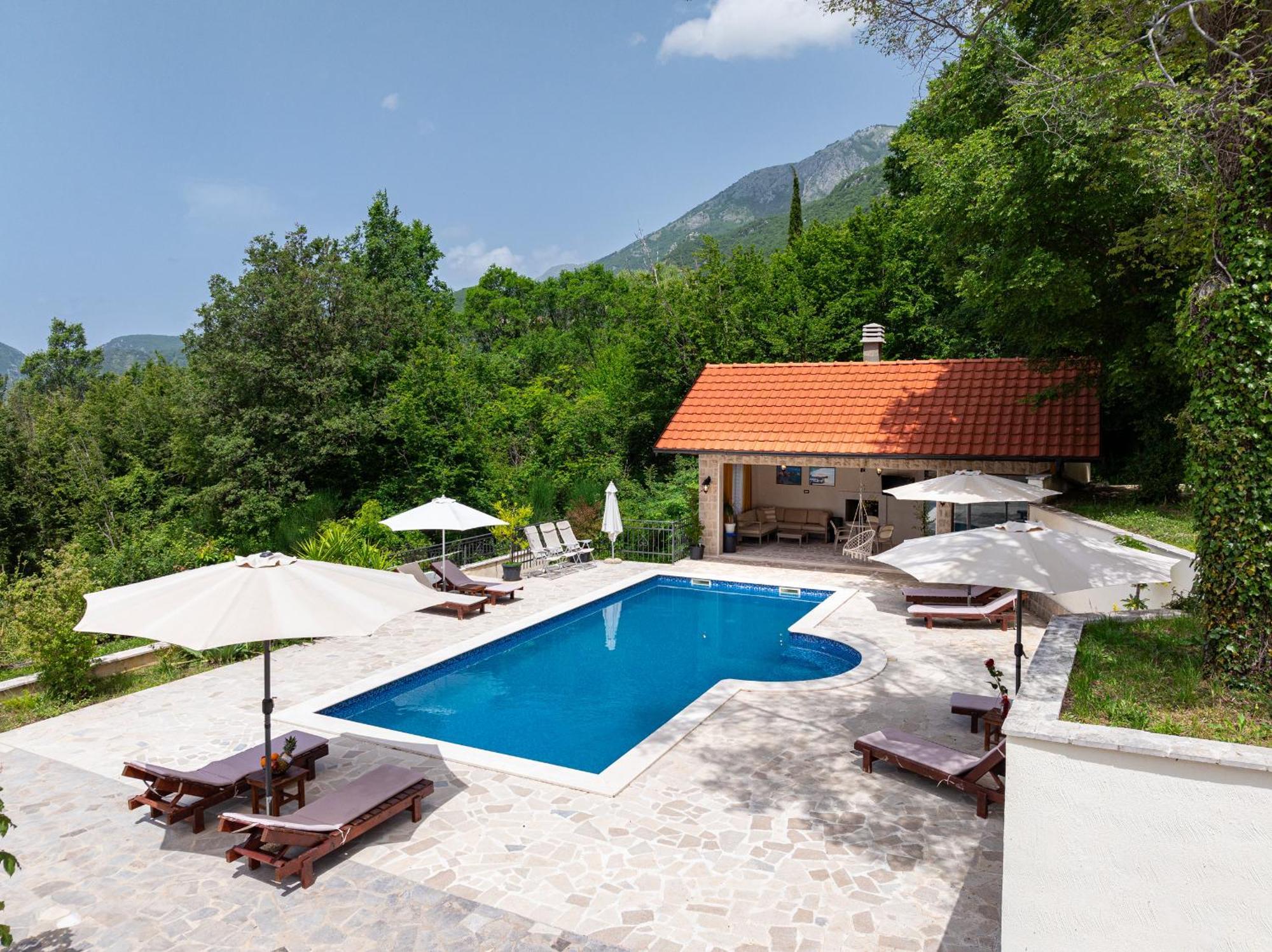 Sunset & Sunrise Villas In Stanisici-Two Villas With Common Pool Будва Екстериор снимка